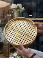 سینی گرد بامبو - Image 2