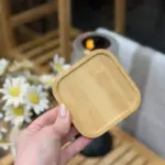 زیرلیوانی ساده بامبو