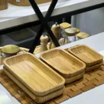 کاسه مستطیل بامبو