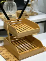استند دو طبقه بامبو